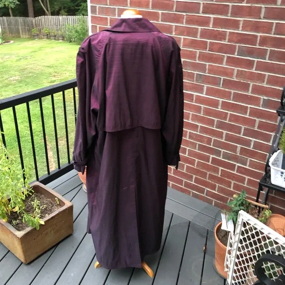 Vintage Trench Coat Plus Size - Picture 5 of 16